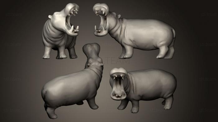 Статуэтки животных Hippopotamus